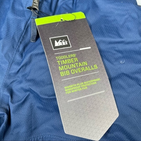 NWT REI Toddler Timber Mountain Bib Overalls Size 12Mo - Picture 4 of 5
